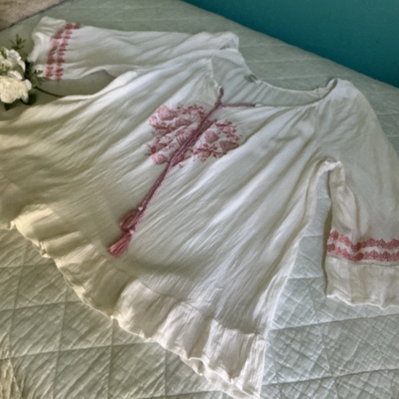 Cato Boho Flare sleeve Shirt - Picture 2 of 12